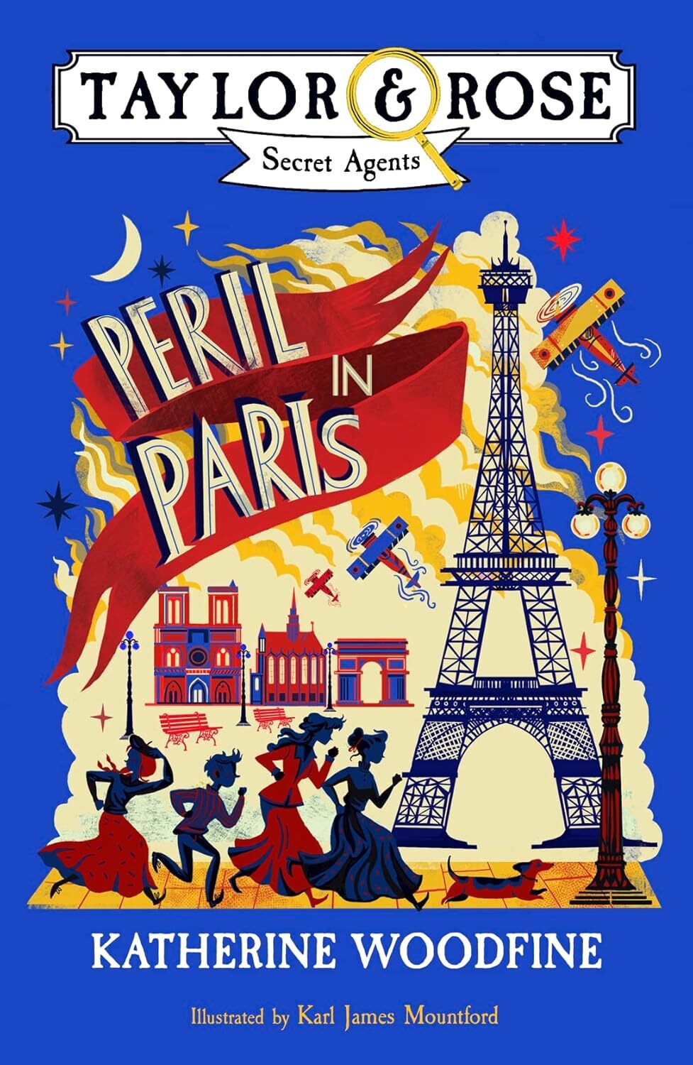 9781405287043 Peril in Paris - Katherine Woodfine,Karl James Mountford