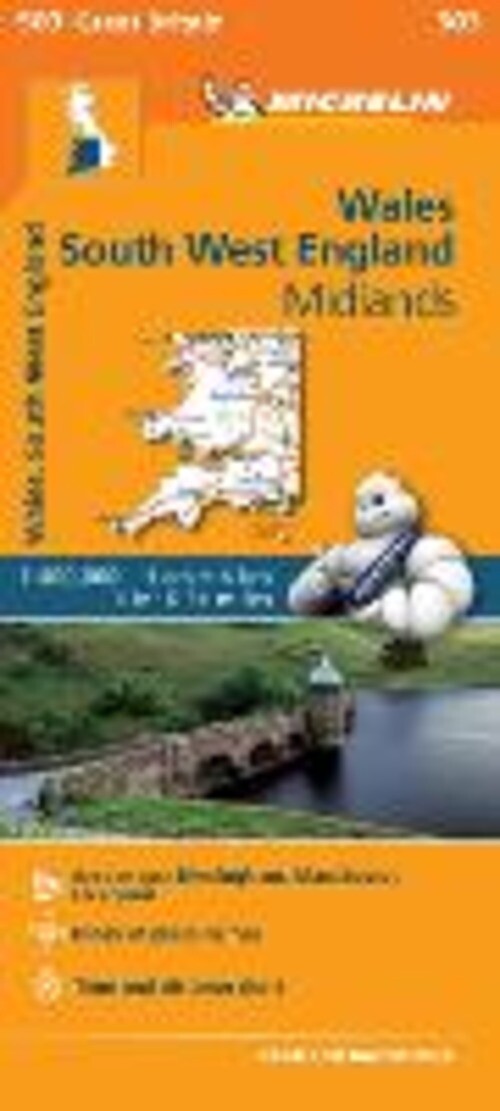WALES, SOUTH WEST ENGLAND, MIDLANDS 1: 400.000 AA.VV.