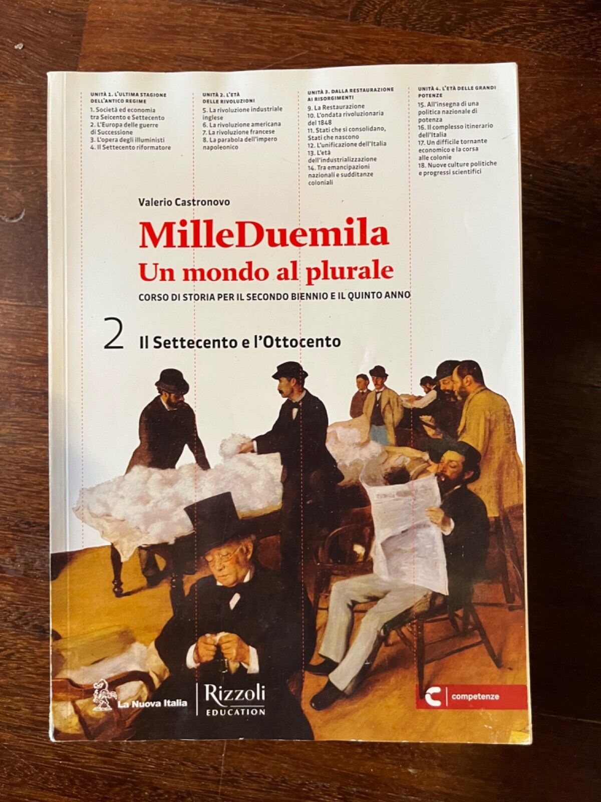 milleduemila 2 storia triennio licei castronovo 8822172892