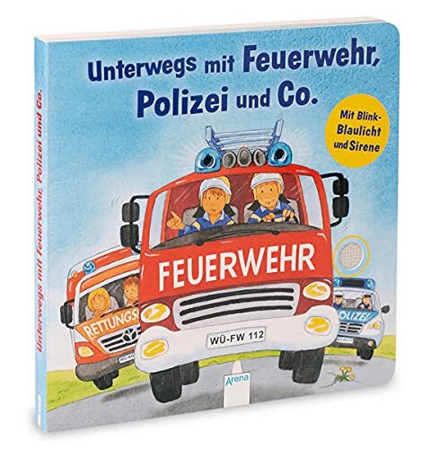 Kerstin M. Schu Unterwegs mit Feuerwehr, Polizei und Co. Mit  (Copertina rigida)