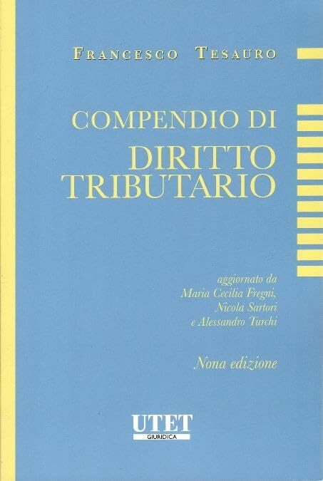 9788859825753 Compendio di diritto tributario - Tesauro