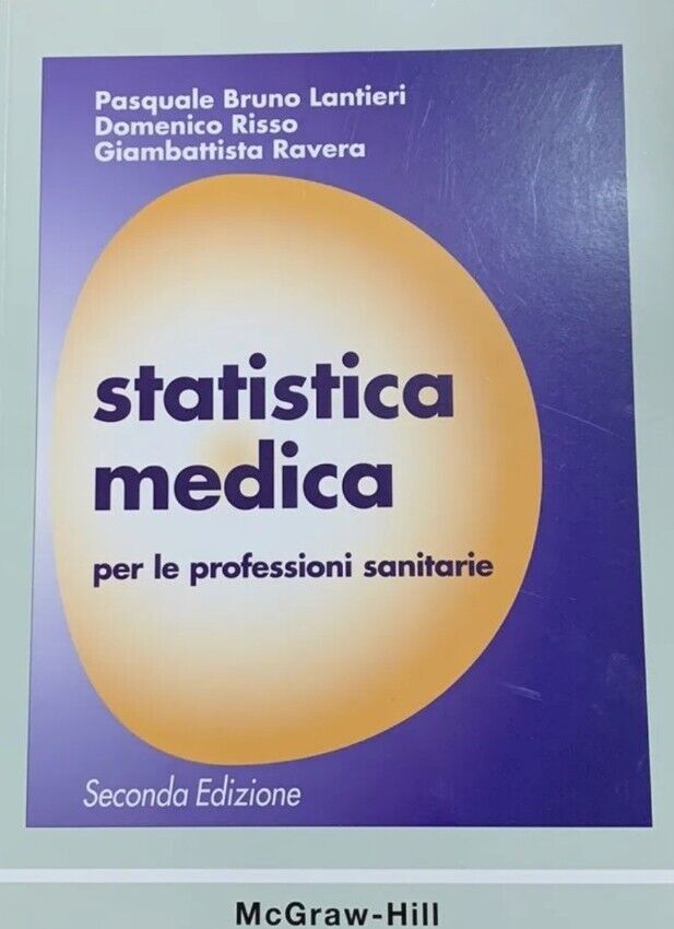 Statistica medica - Seconda Edizione, di  Lantieri Risso McGraw-Hill Education