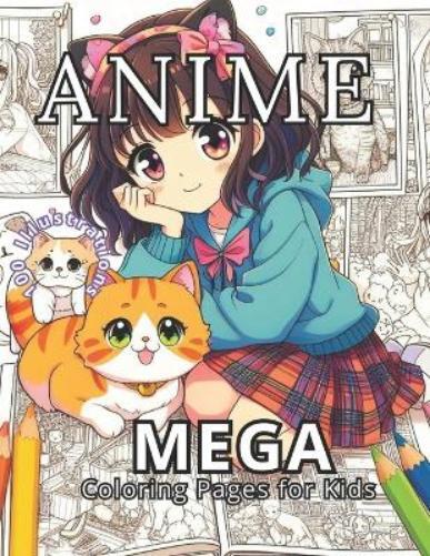 Coloring Imagination Press Anime (Tascabile) Coloring Book for Kids