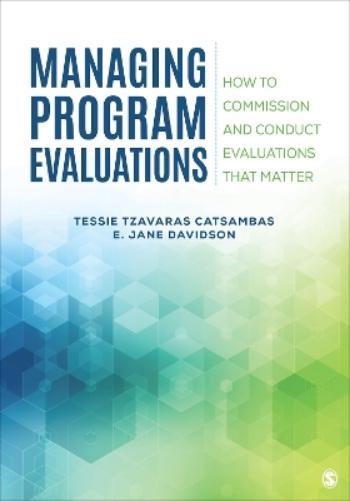 Tessie Tzavaras Catsambas E. Jane Davidson Evaluation Management (Tascabile)