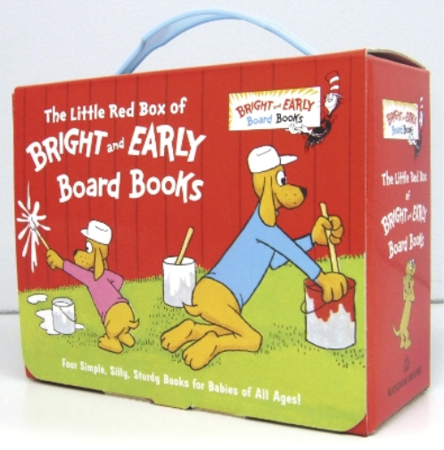 Michael Frith P.D. The Little Red Box of Bright and Early Boa (Libro di cartone)