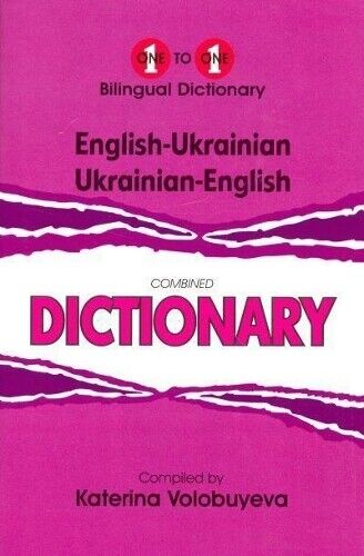 K. Volobuyeva English-Ukrainian & Ukrainian-English One-to-One Dicti (Tascabile)