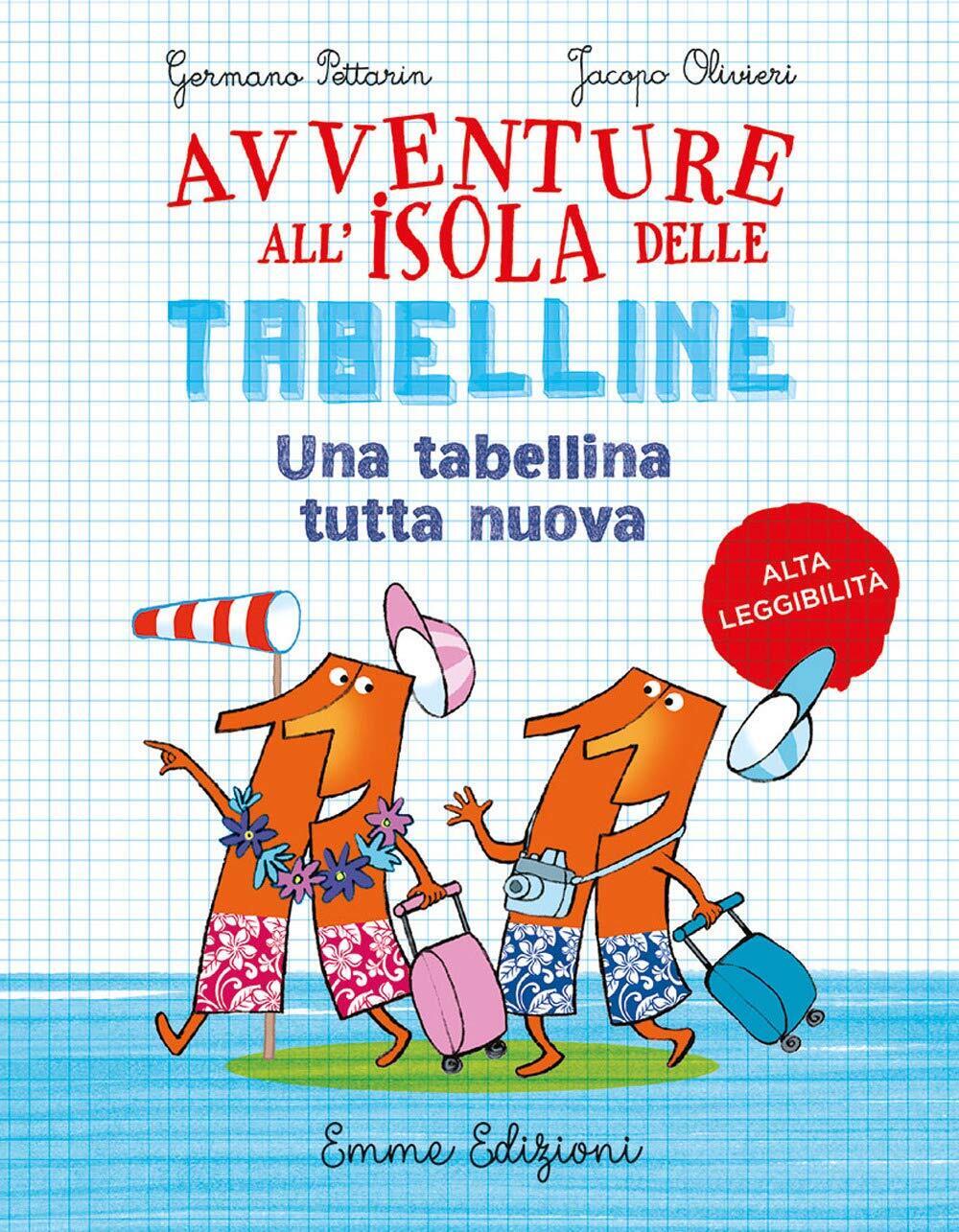 9788829601196 Un tabellina tutta nuova. Avventure all'isola dell... leggibilità