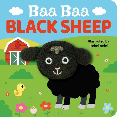 Isabel Aniel BAA BAA Black Sheep (Libro di cartone) Finger Puppet Book
