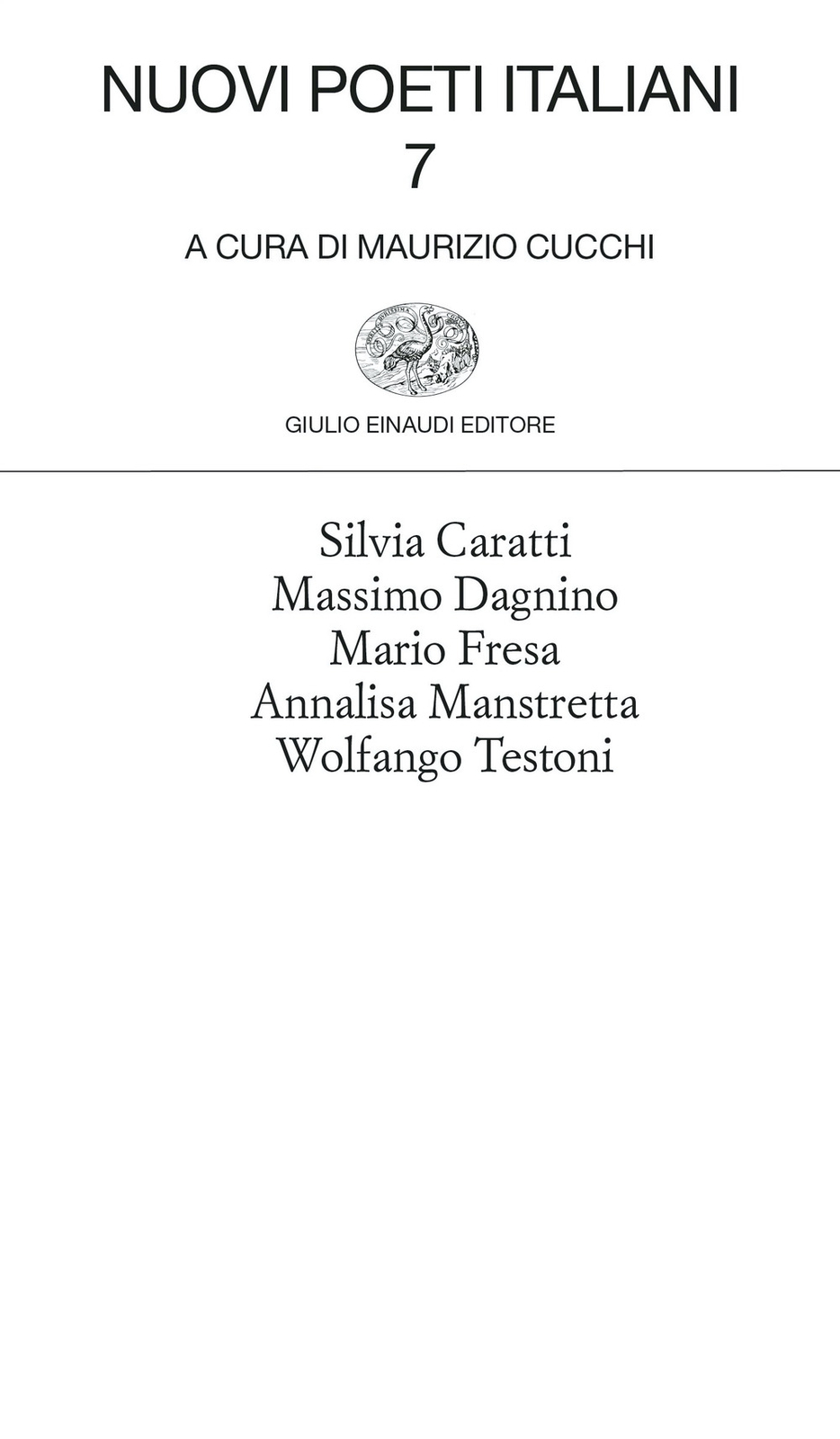 Libri Nuovi Poeti Italiani #07