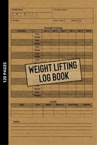Michael Smith Weight Lifting Log Book (Tascabile)