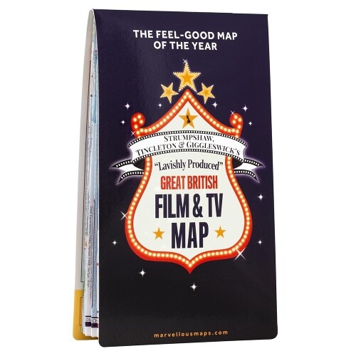 Great British Film & TV Map (Map)