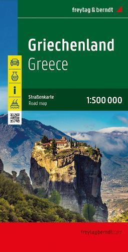 Greece Road Map 1:500,000 (Map)