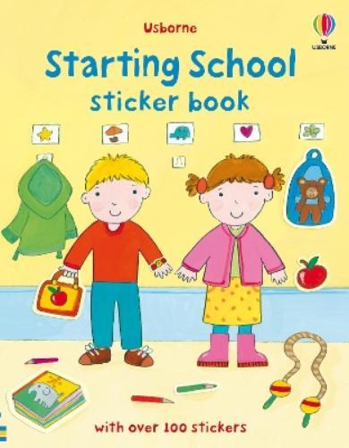 Felicity Brooks Starting School Sticker Book (Tascabile)