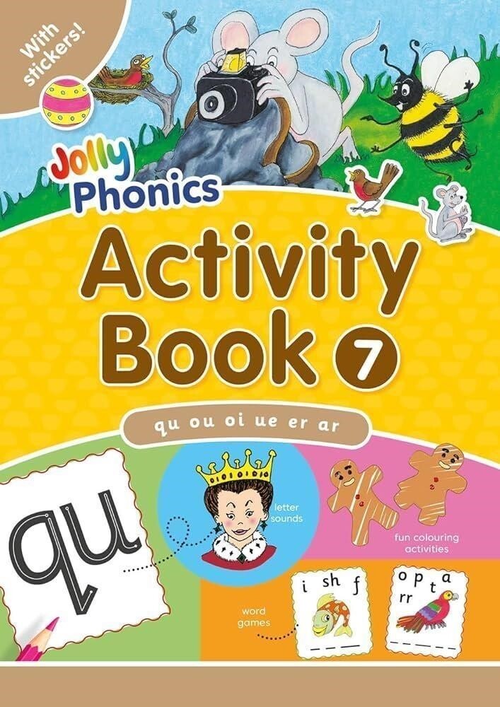 LIbri UK/US Wernham, Sara - Jolly Phonics Activity Book 7 : In Precursive Letter