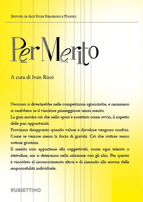 Per merito - Rizzi Ivan