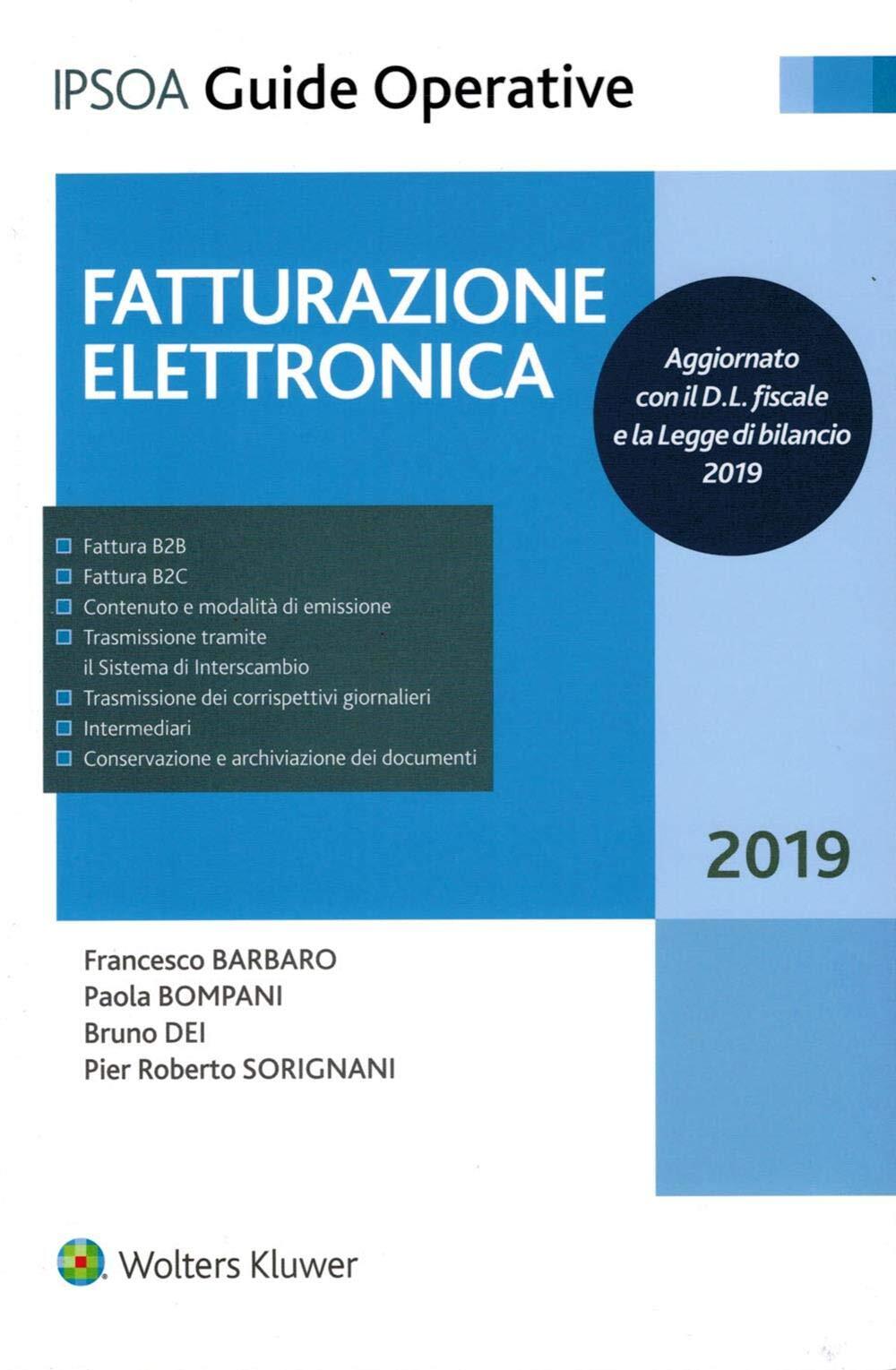 9788821771958 Fatturazione elettronica - Francesco Barbaro,Paola Bompani,Bruno D
