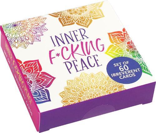 Inner F*cking Peace Motivational Cards (60 Pack) (Cards)