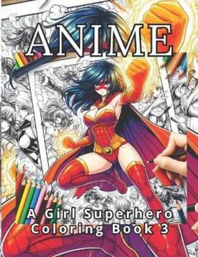 Coloring Imagination Press Anime (Tascabile) Coloring Book for Kids