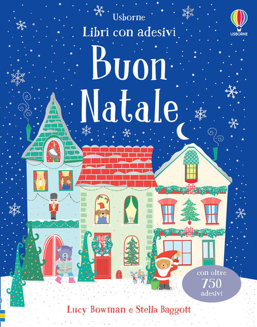 Buon Natale. Con Adesivi. Ediz. A Colori Lucy Bowman Usborne 2023