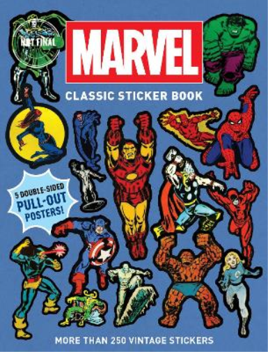 Marvel Entertainment Marvel Classic Sticker Book (Tascabile)