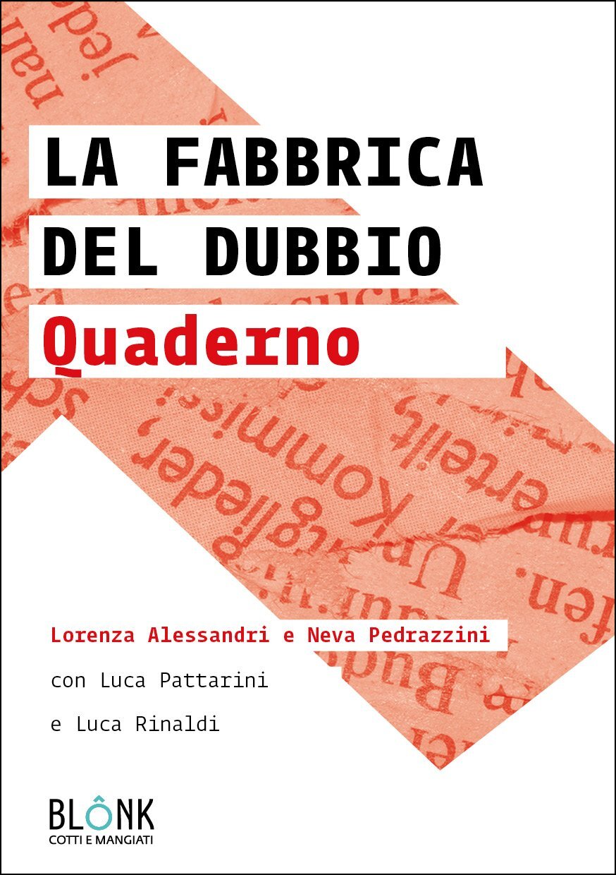 Libri Fabbrica Del Dubbio. Quaderno (La)