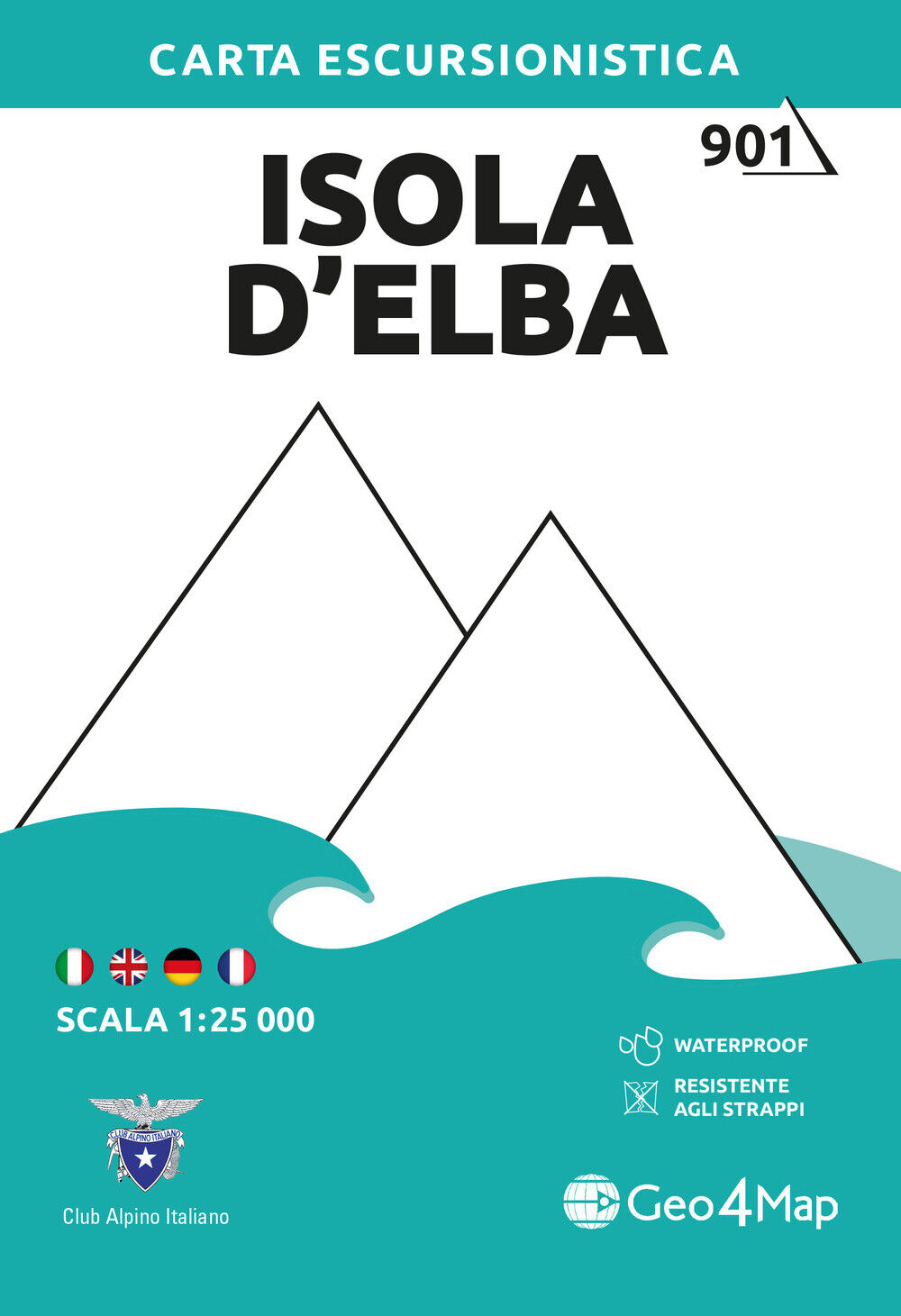 Libri Isola D'elba. Carta Escursionistica 1:25.000