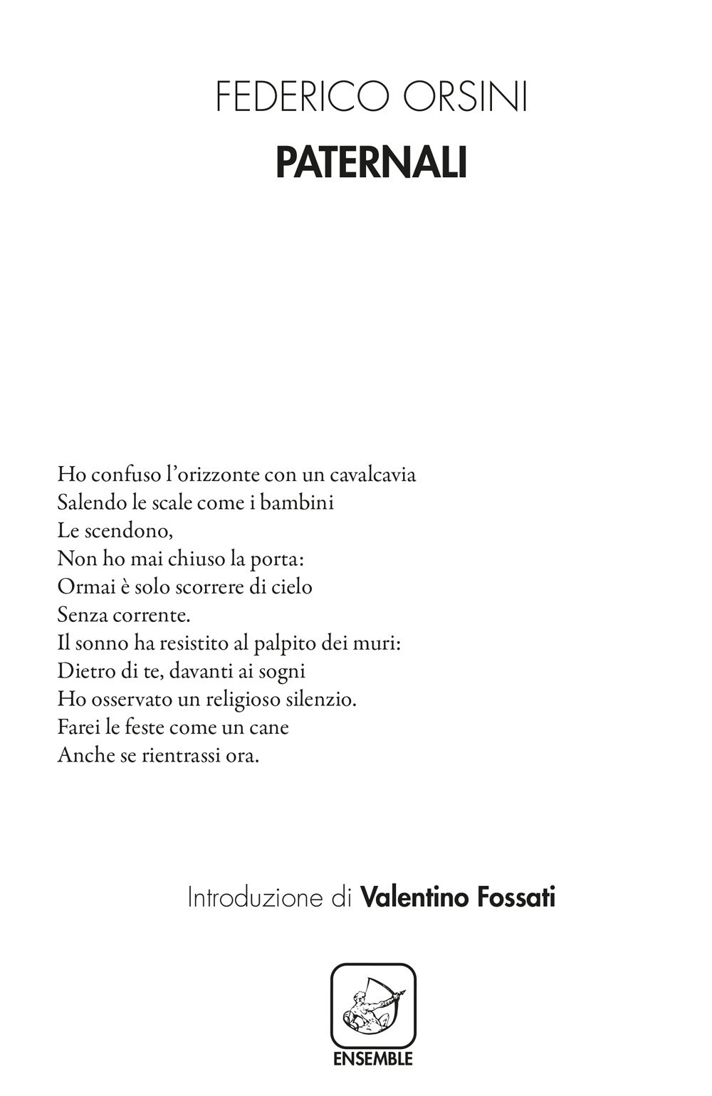 Paternali - Orsini Federico