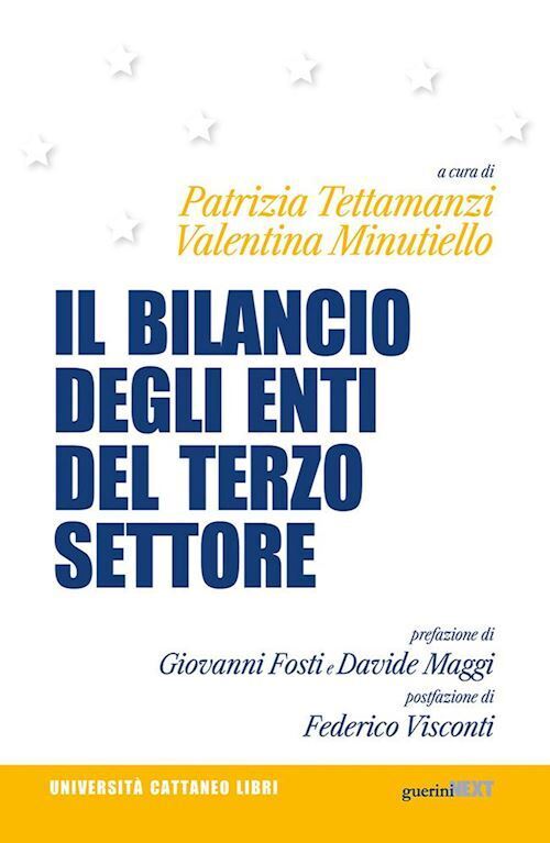 IL BILANCIO DEGLI ENTI DEL TERZO SETTORE  - TETTAMANZI P. (Curatore), MINUTIELLO