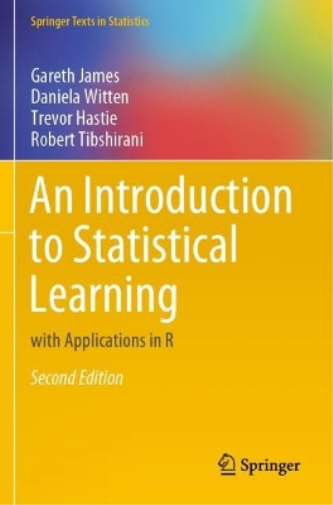Robert Tibshirani Gareth James Trevor Hasti An Introduction to Stat (Tascabile)