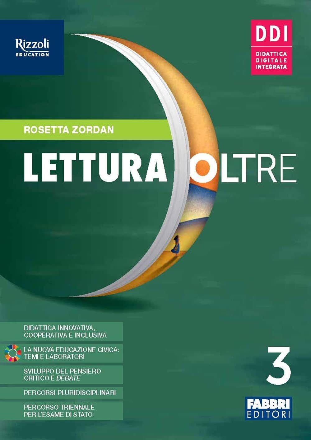 9788891556417 Lettura oltre. Con Quaderno laboratorio. Per la Sc...line (Vol. 3)