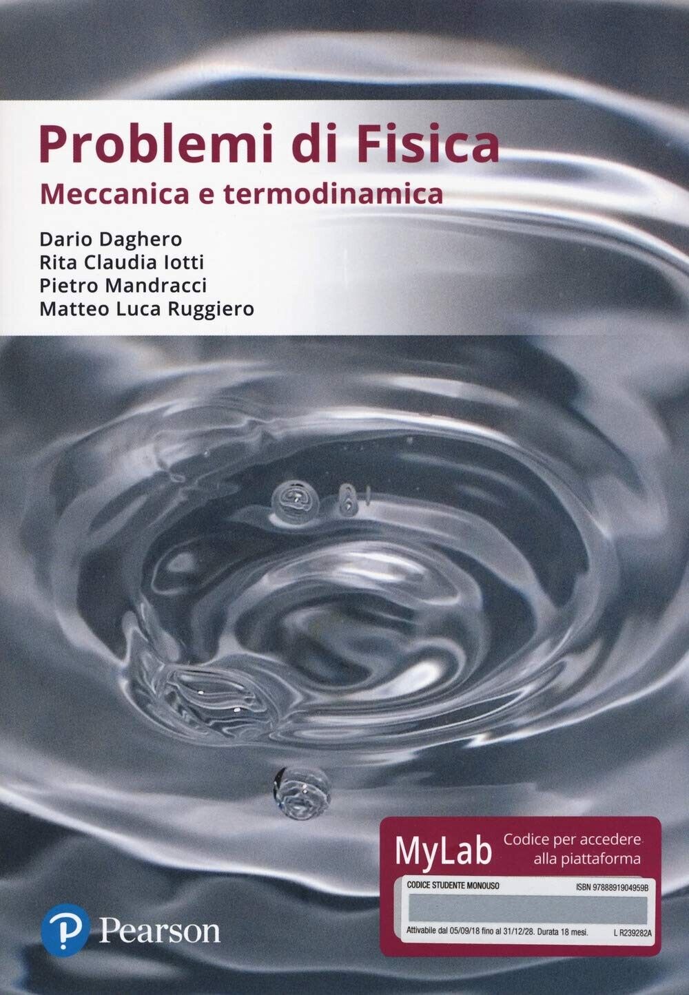 Problemi di Fisica, Meccanica e Termodinamica D.Daghero, R.C. Iotti, P.Mandracci