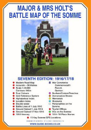 Tonie Holt Valmai Ho Major & Mrs Holt's Battle Map of The Somme (Ma (Tascabile)