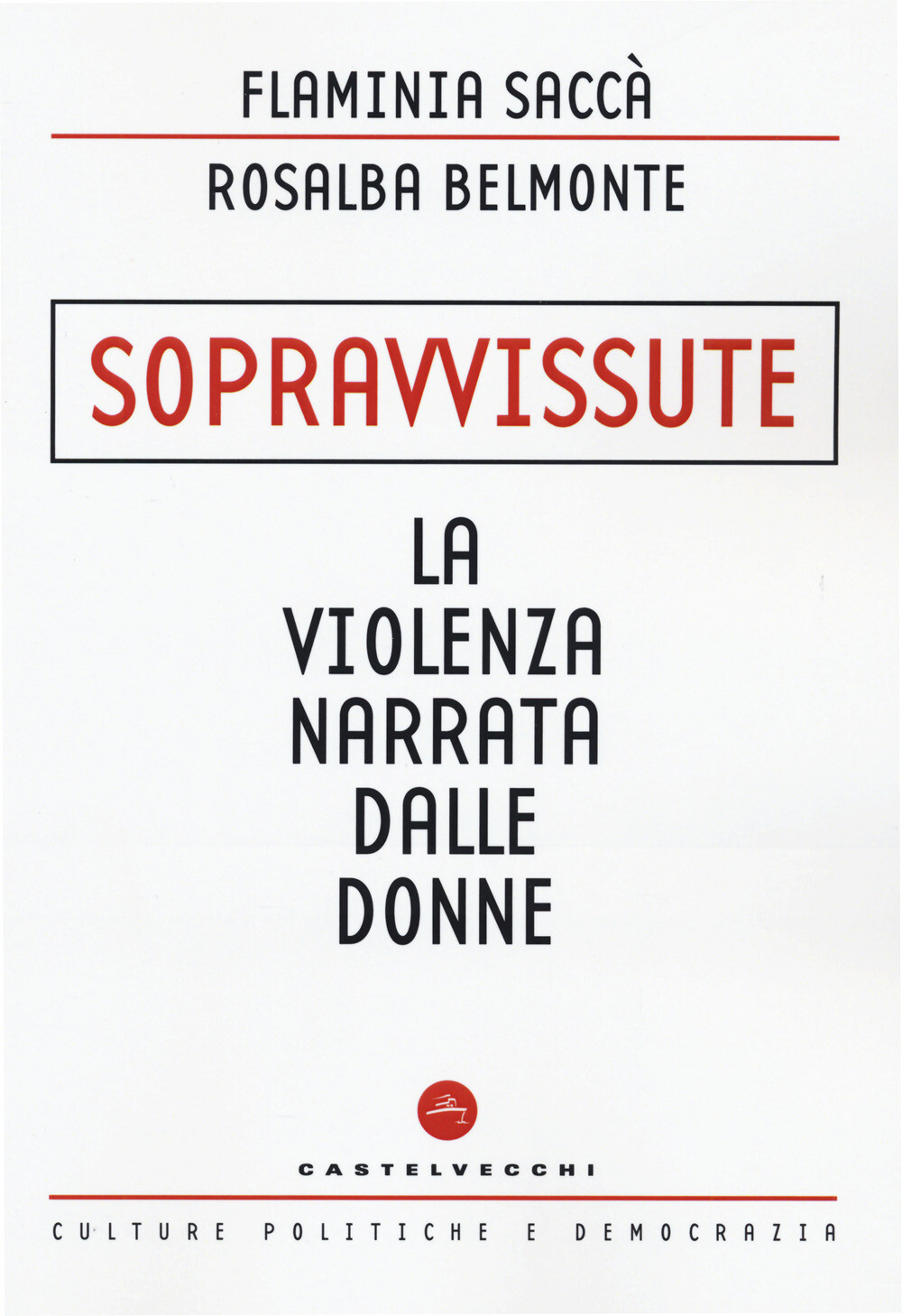 Libri Flaminia Saccà / Belmonte Rosalba - Sopravvissute. La Violenza Narrata Dal