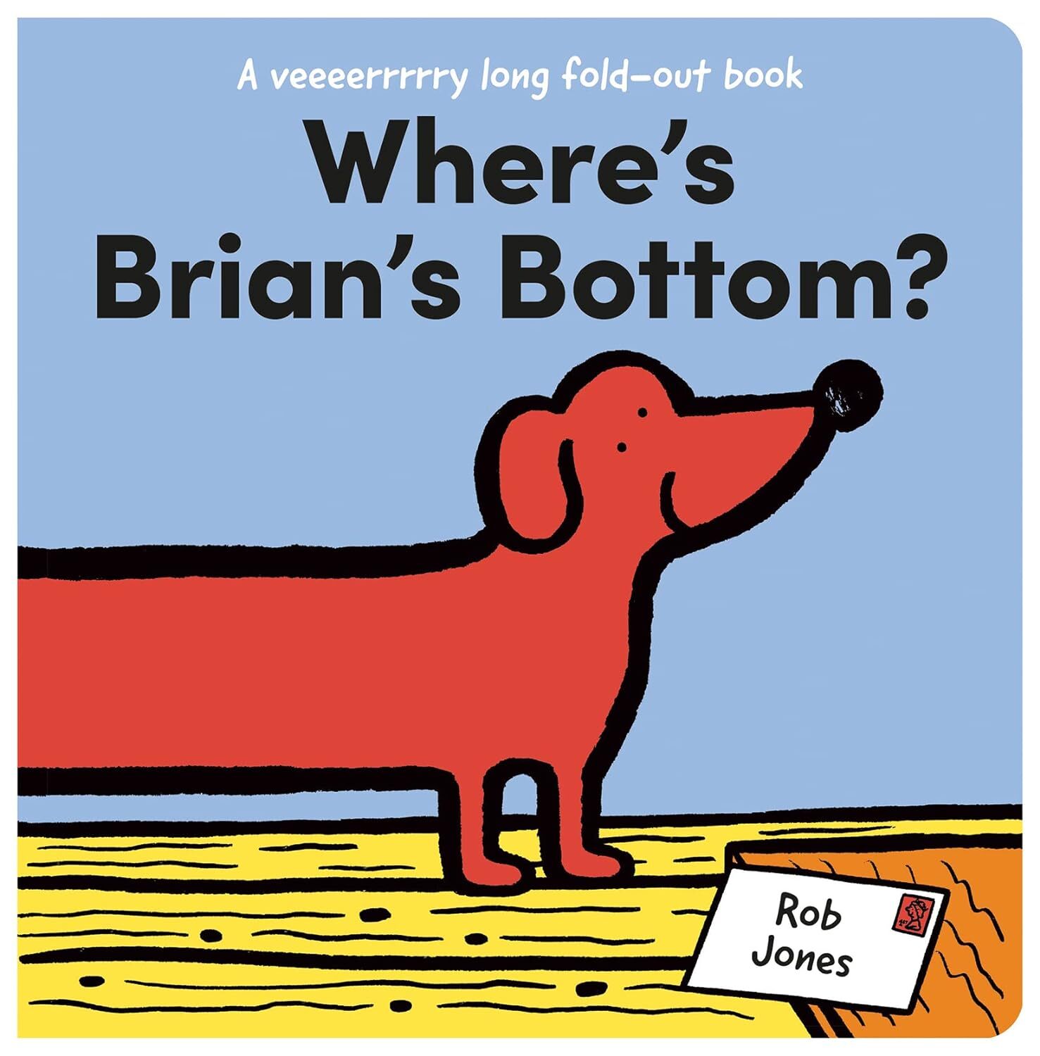 9781843654667 Where's Brian's Bottom?: A Veeerrry Long Fold Out Book - Rob Jones
