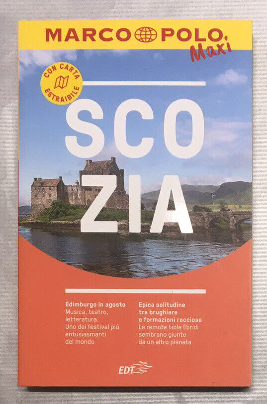 SCOZIA Guida con carta estraibile EDT Marco Polo 9788859257745