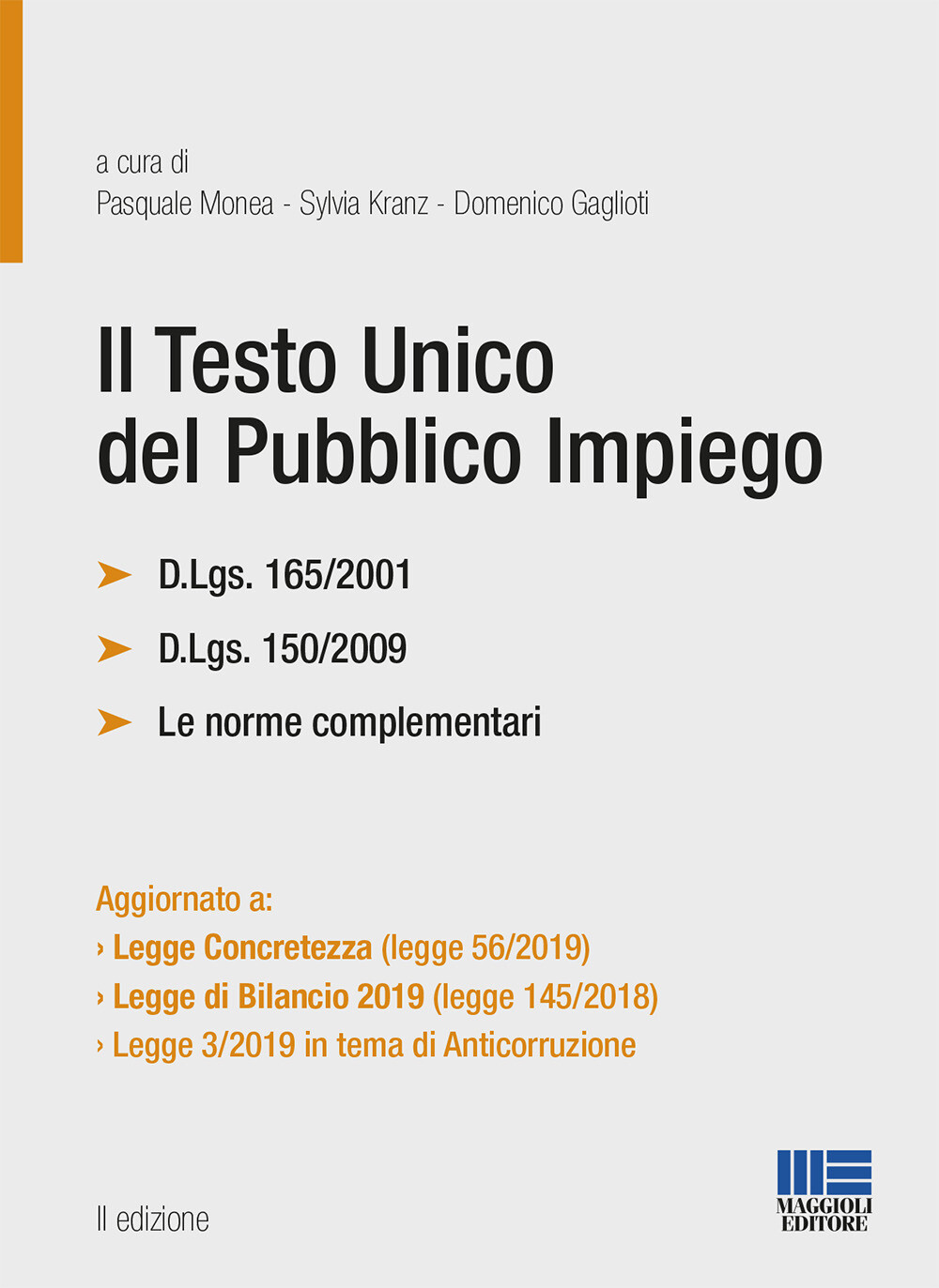 Libri Testo Unico Del Pubblico Impiego (Il)