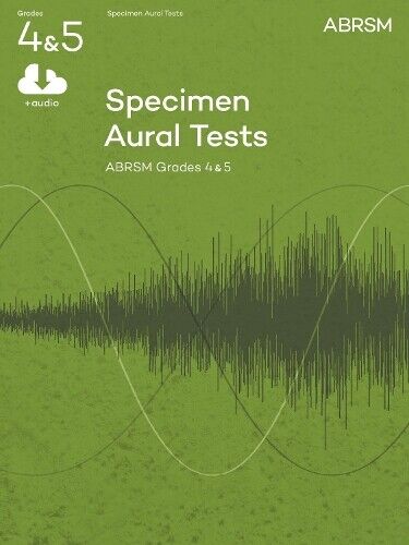 Specimen Aural Tests, Grades 4 & 5 with audio (Sheet Music)