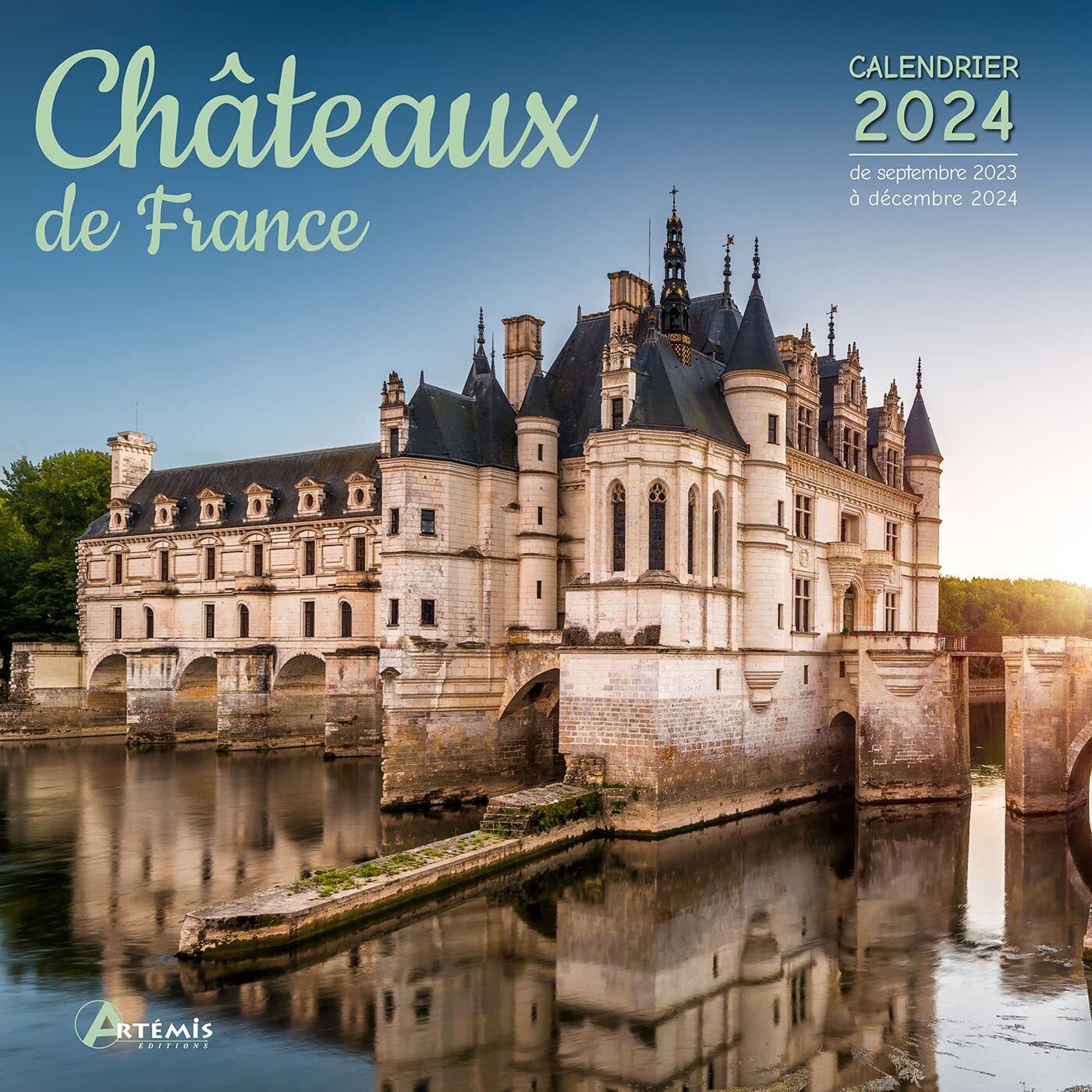 9782816021530 Châteaux de France: Calendrier de septembre 2023 ...écembre 2024