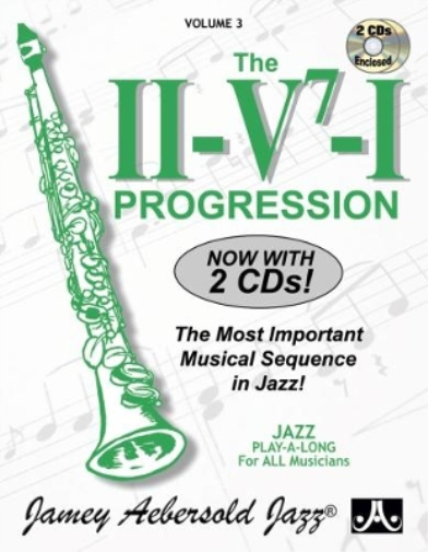 Jamey Aebersold Volume 3: The ii/V7/I Progression (with 2 Free Aud (Sheet Music)