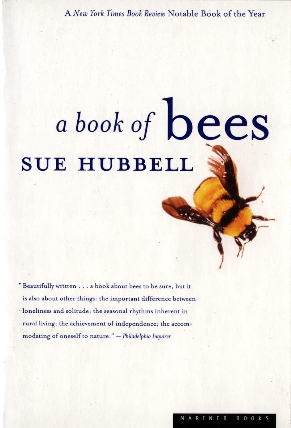 9780395883242 A Book of Bees: And How to Keep Them - Sue Hubbell
