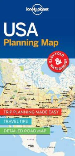 Lonely Planet USA Planning Map (Map) Map