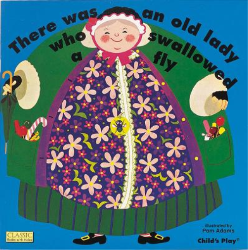 Pam Adams There Was an Old Lady Who Swallowed a Fly (Tascabile)