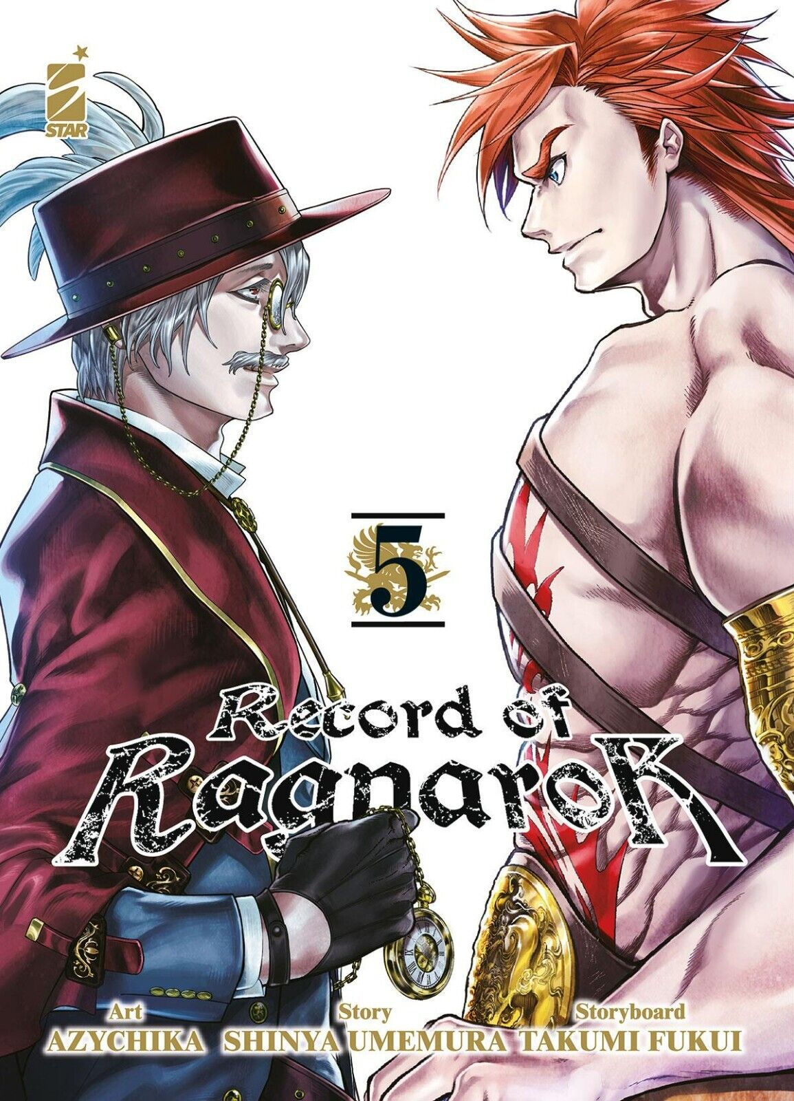 MANGA RECORD OF RAGNAROK 5 STAR COMICS UMEMURA ACTION STORY EDIZIONE ITALIANA
