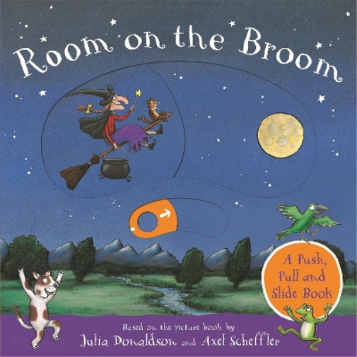 Julia Donaldson Room on the Broom: A Push, Pull and Slide Boo (Libro di cartone)
