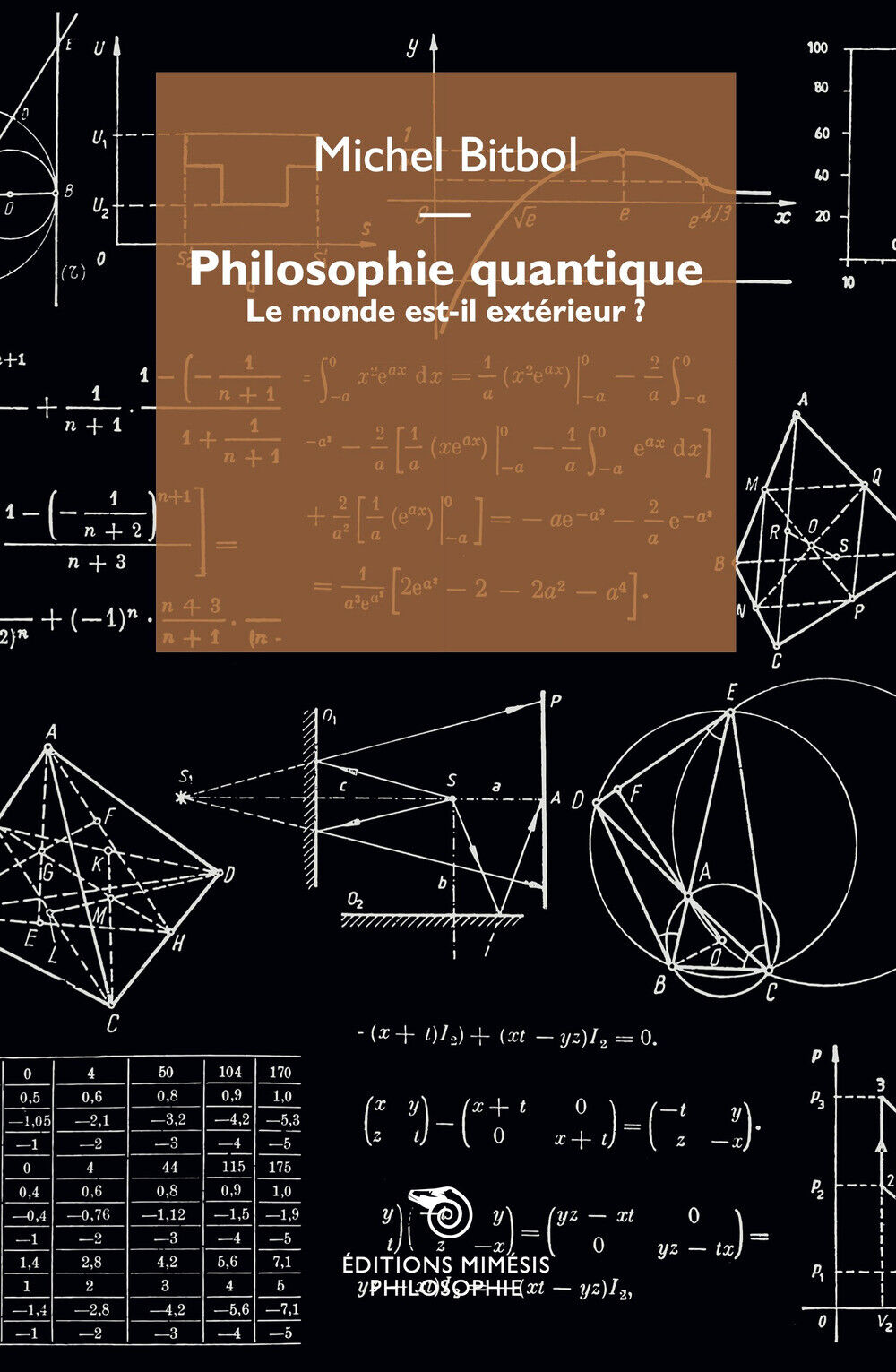 Philosophie quantique. Le monde est-il extérieur? - Bitbol Michel