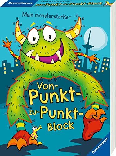 Stefan Lohr Sim Ravensburger Mein monsterstarker Von-Punkt-zu-Punkt- (Tascabile)