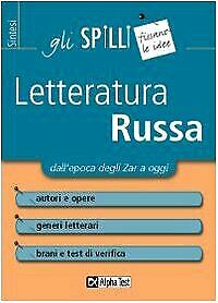 letteratura russa (spilli) gli spilli 9788848303521