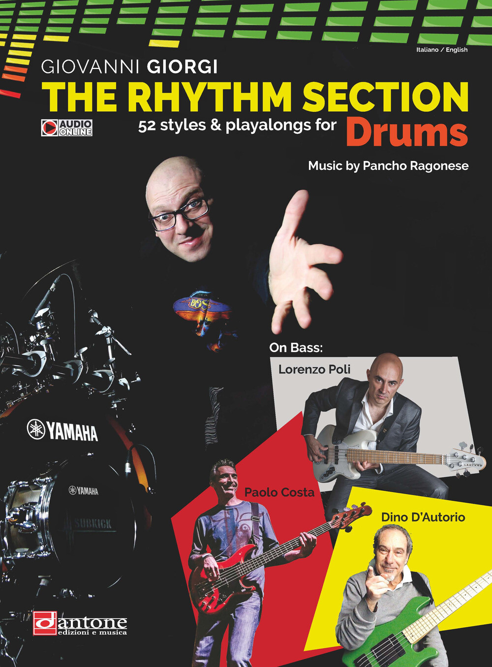 The rhythm section. Drums. 52 styles & playalong for drums. Metodo. Ediz. ...