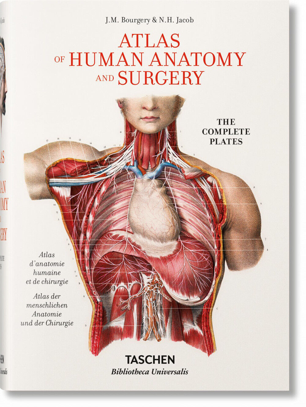 Atlas of human anatomy and surgery. Ediz. inglese, francese e tedesca - Bo...