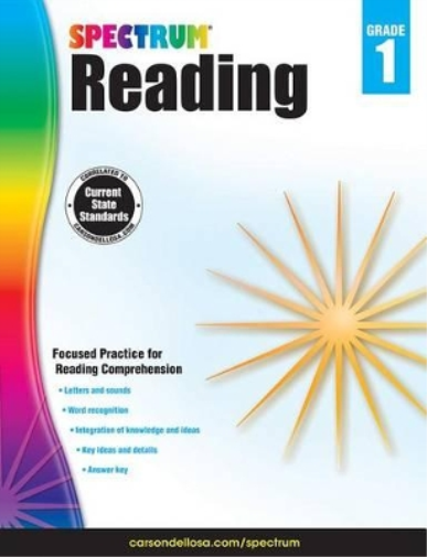 Spectrum Reading Workbook, Grade 1 (Tascabile) Spectrum